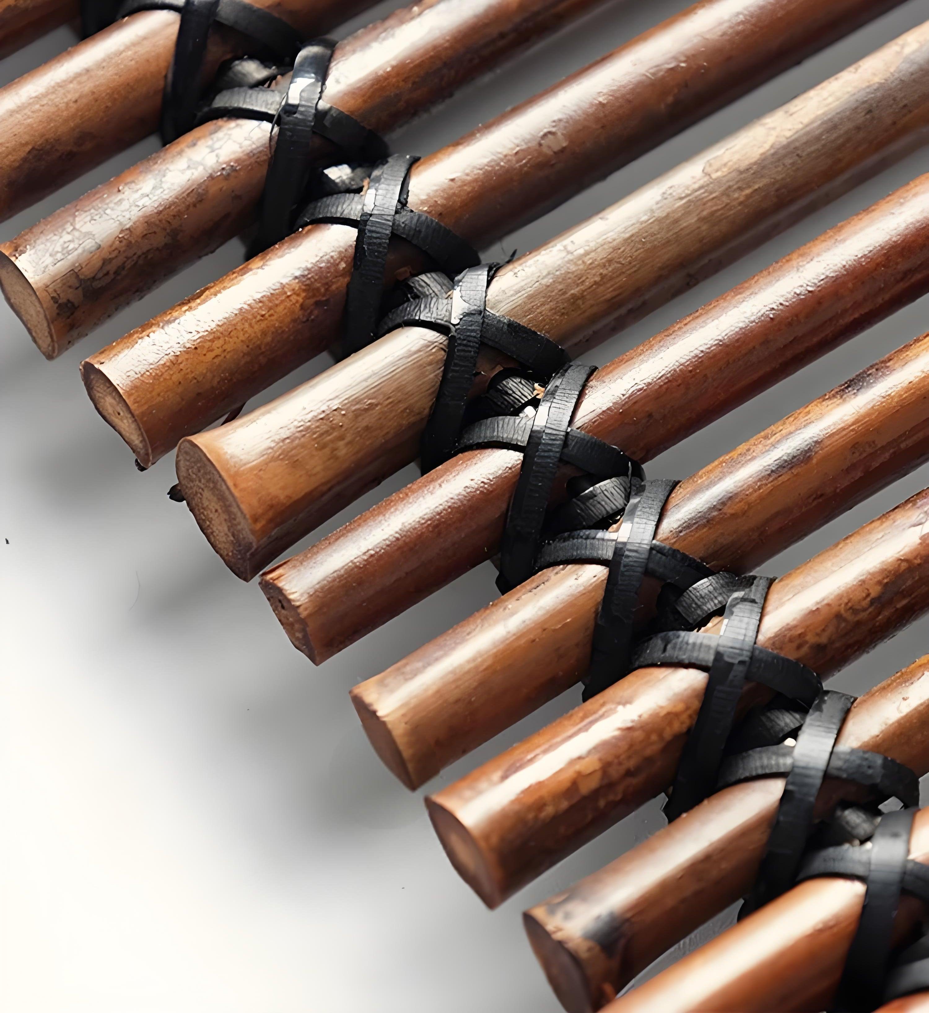 Handmade Bamboo Tea Tray Basket