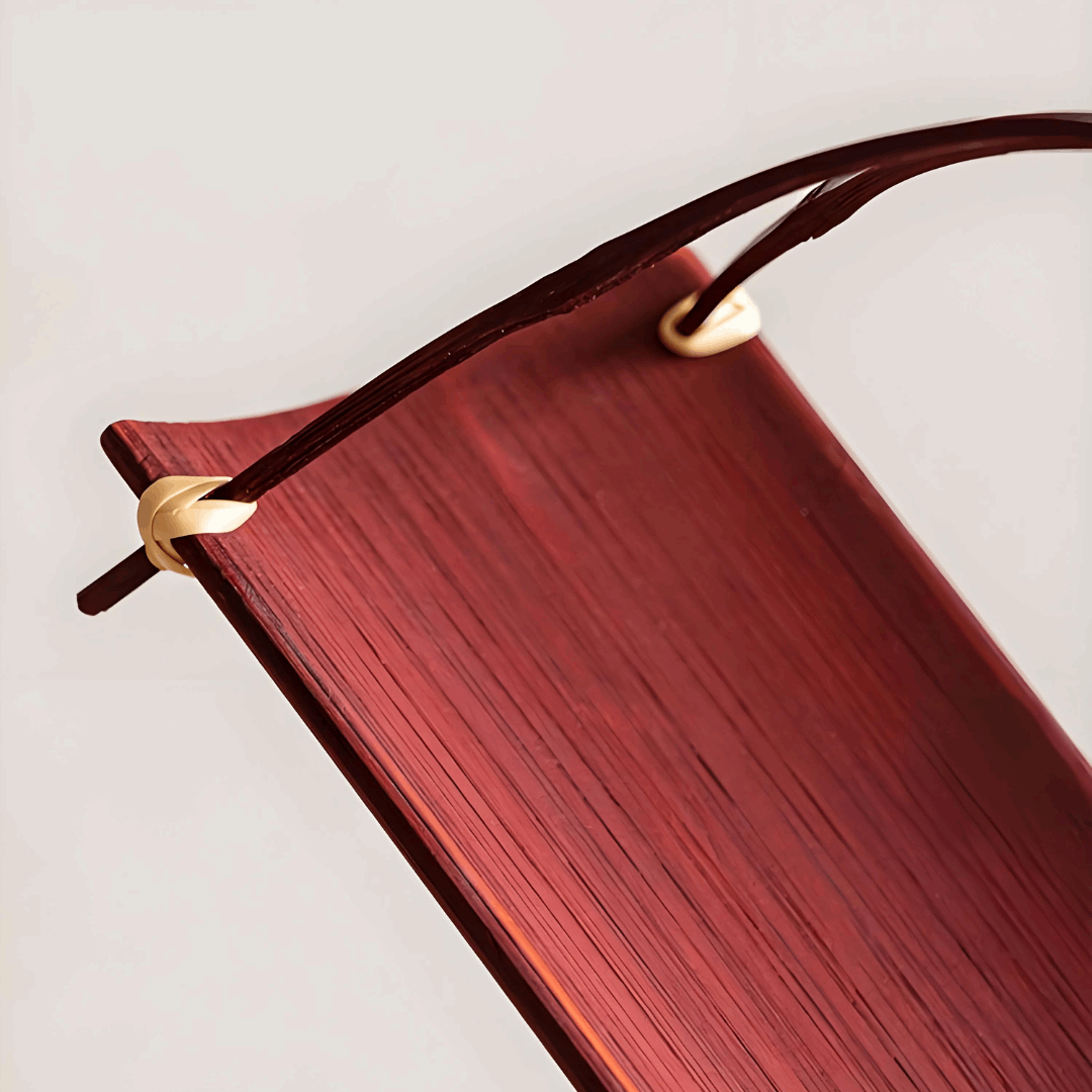 Handcrafted Bamboo Snack Tray