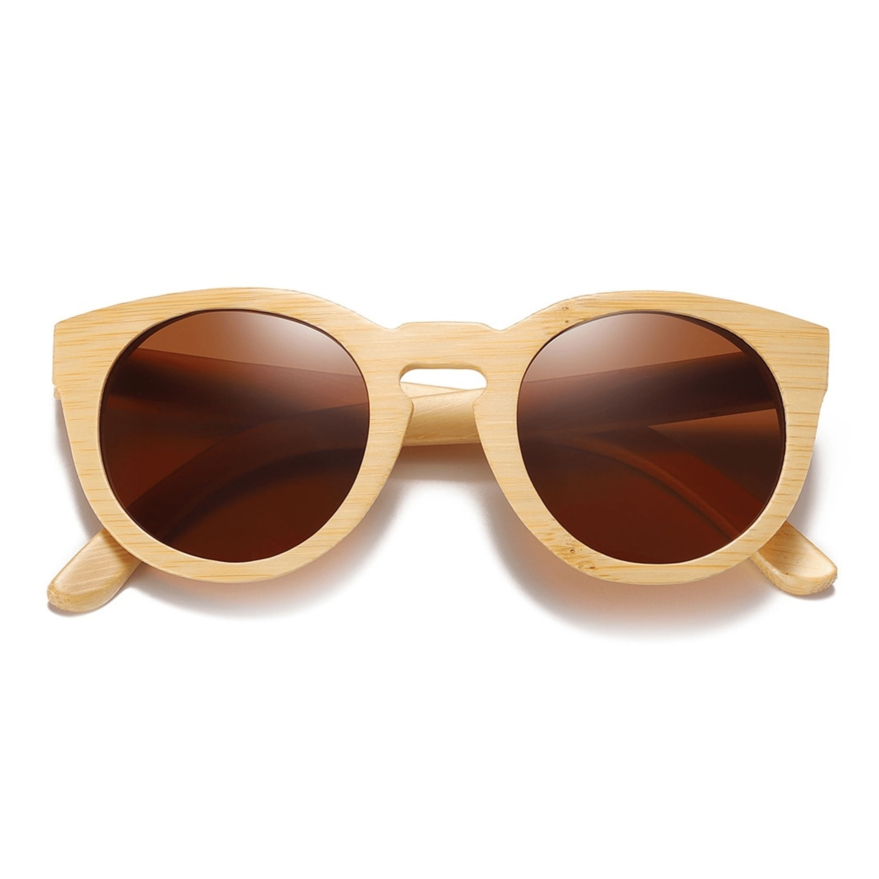 Bamboo Sunglasses with Polarized UV400 Protection