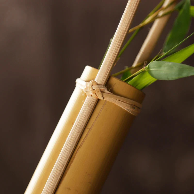 Minimalist Natural Bamboo Vase