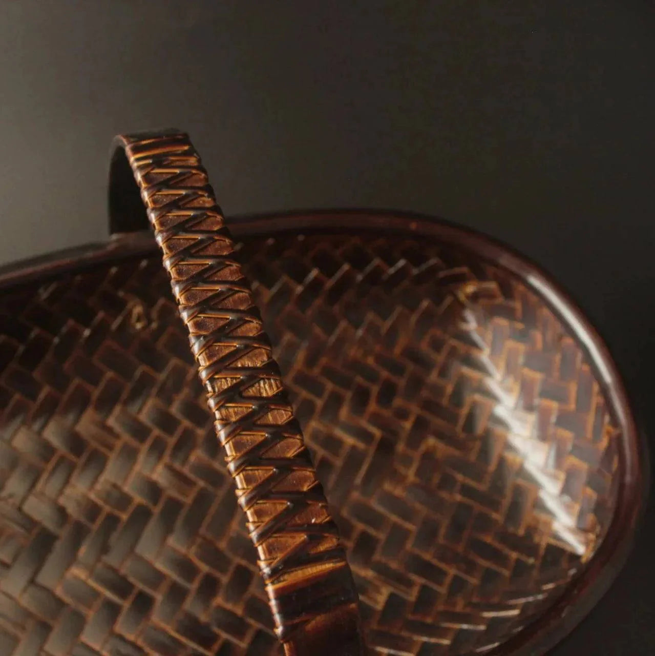 Handmade Bamboo Long Basket - Multi-Functional for food and more