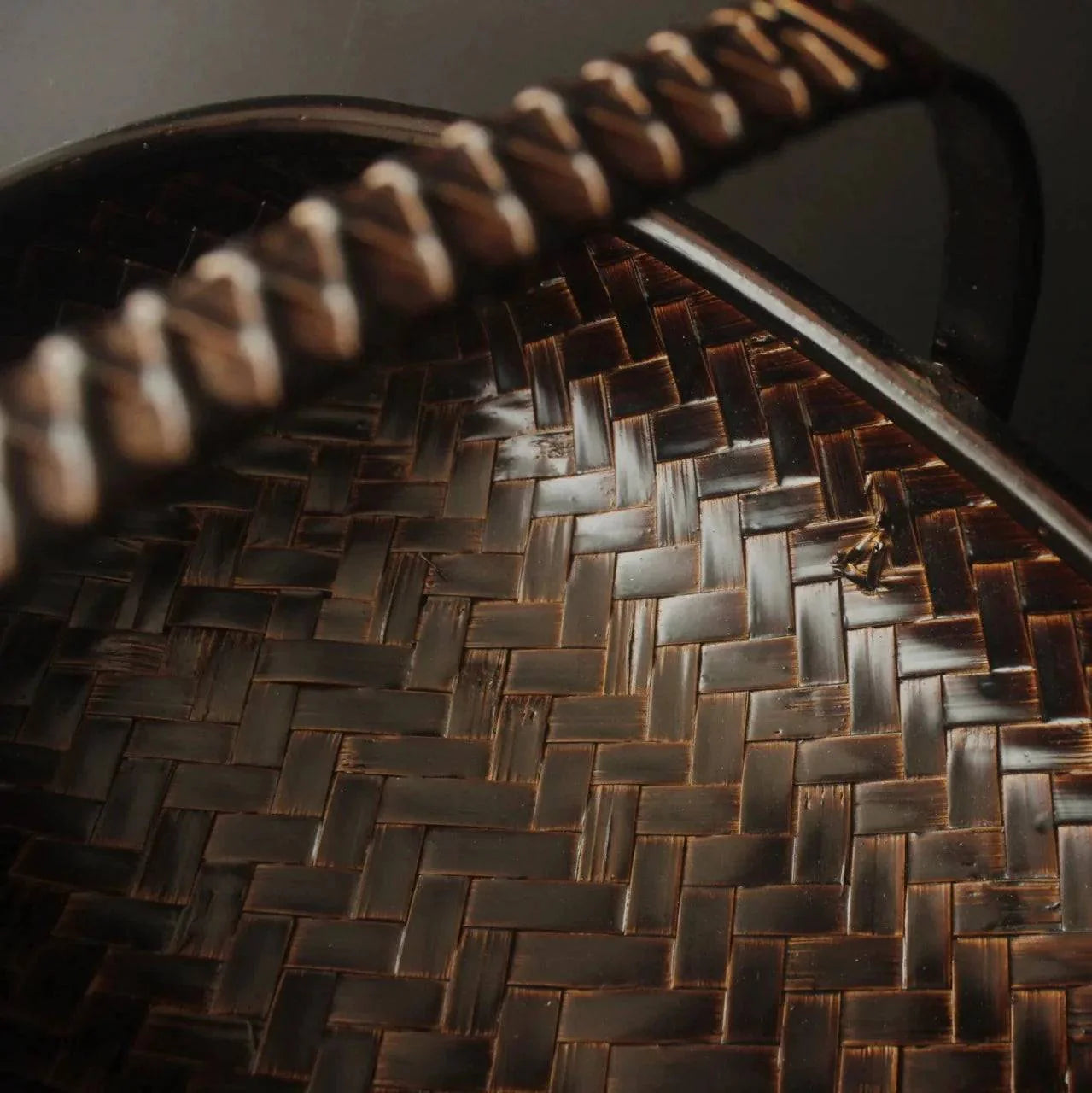 Handmade Bamboo Long Basket - Multi-Functional for food and more