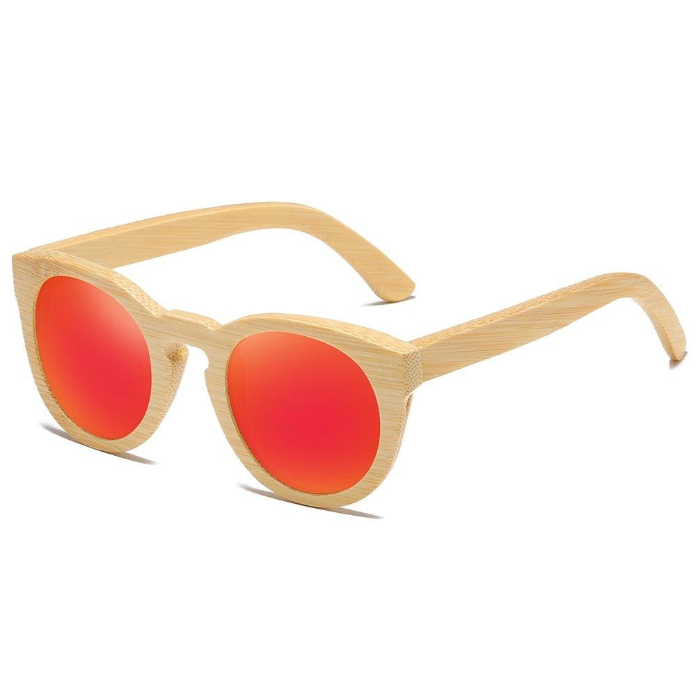 Bamboo Sunglasses with Polarized UV400 Protection