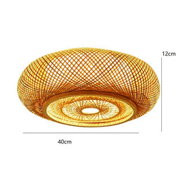 Eco-friendly Bamboo Hanging Ceiling Lamp