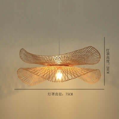 Chandelier with Japanese Zen Art Style