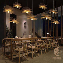 Chandelier with Japanese Zen Art Style