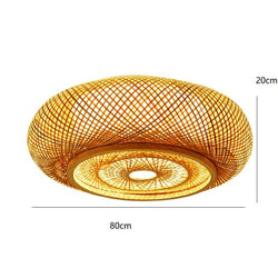 Eco-friendly Bamboo Hanging Ceiling Lamp