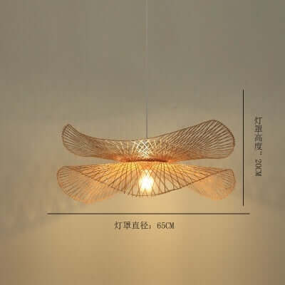 Chandelier with Japanese Zen Art Style