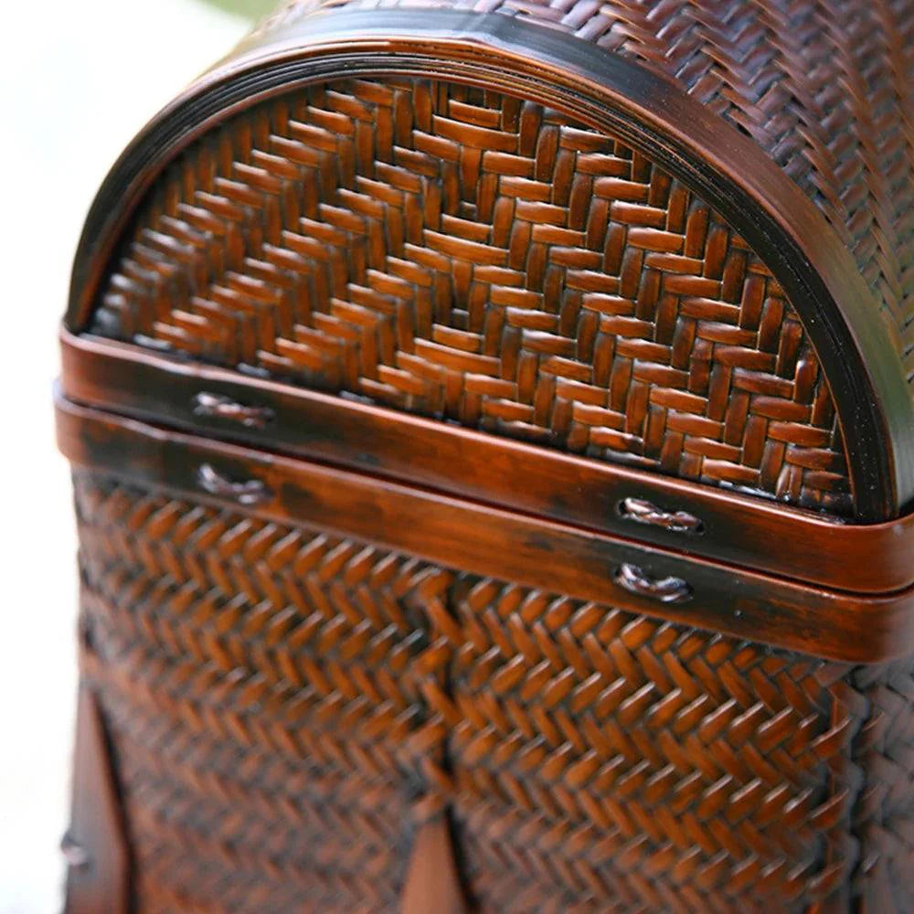 Traditional Bamboo Handcrafted Storage Case
