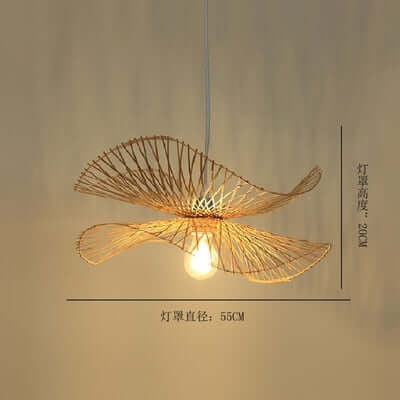 Chandelier with Japanese Zen Art Style