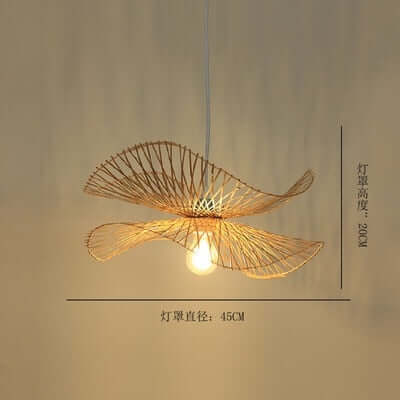 Chandelier with Japanese Zen Art Style