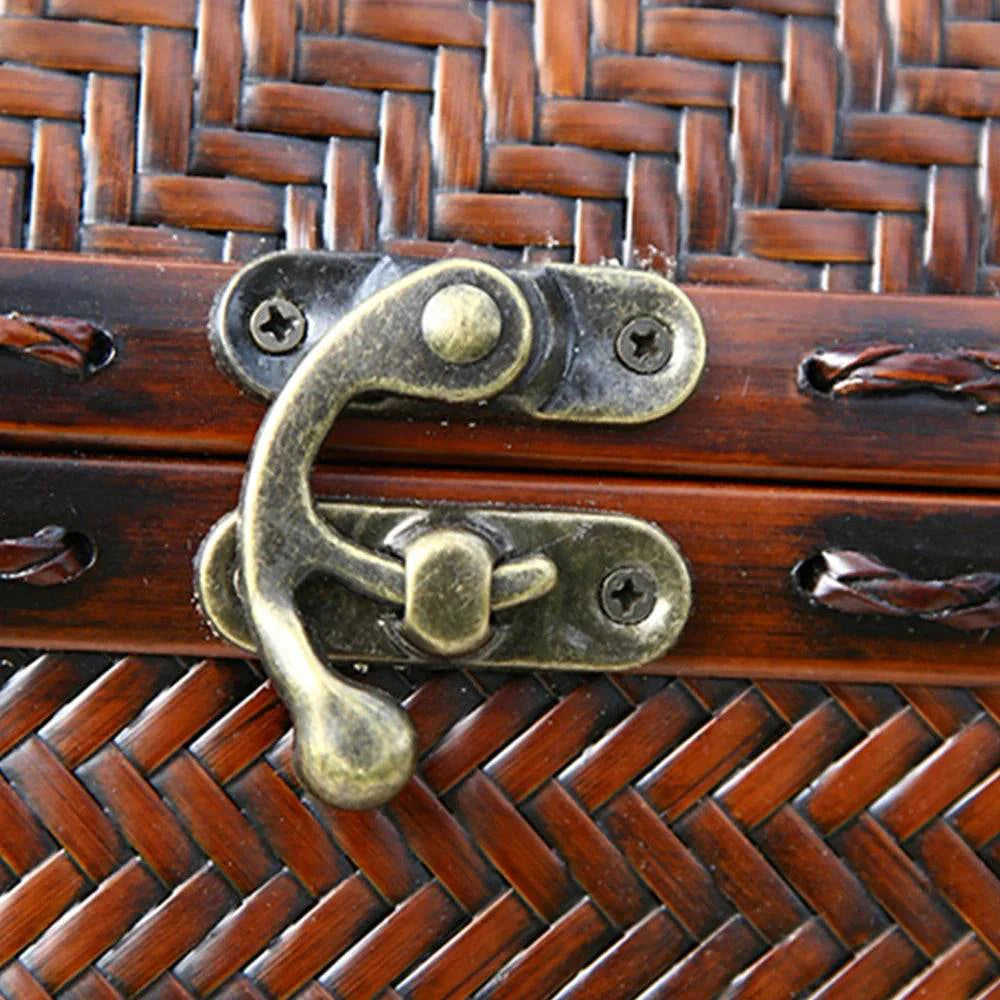 Traditional Bamboo Handcrafted Storage Case