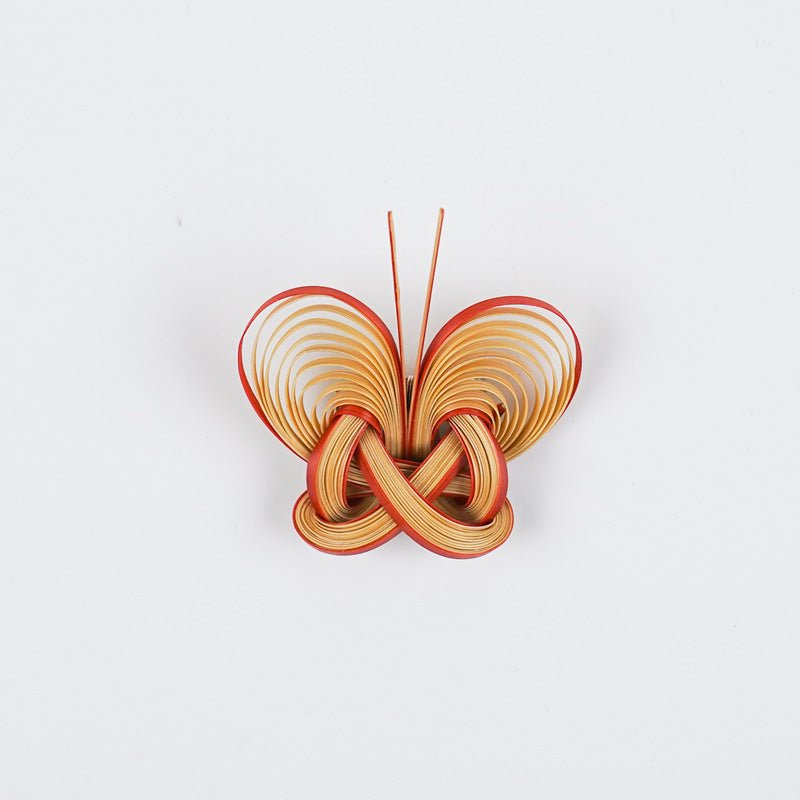 Handcrafted Bamboo Brooch Collection-Elegant Design