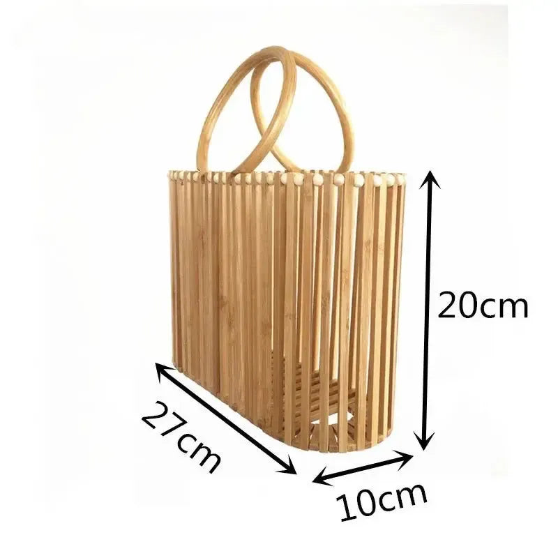 Eco-Friendly Bamboo Handbag
