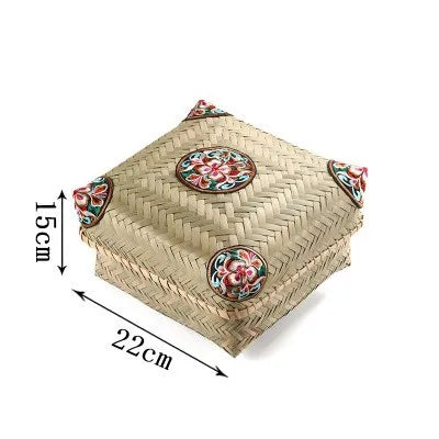 Elegance Handwoven Bamboo Storage Box