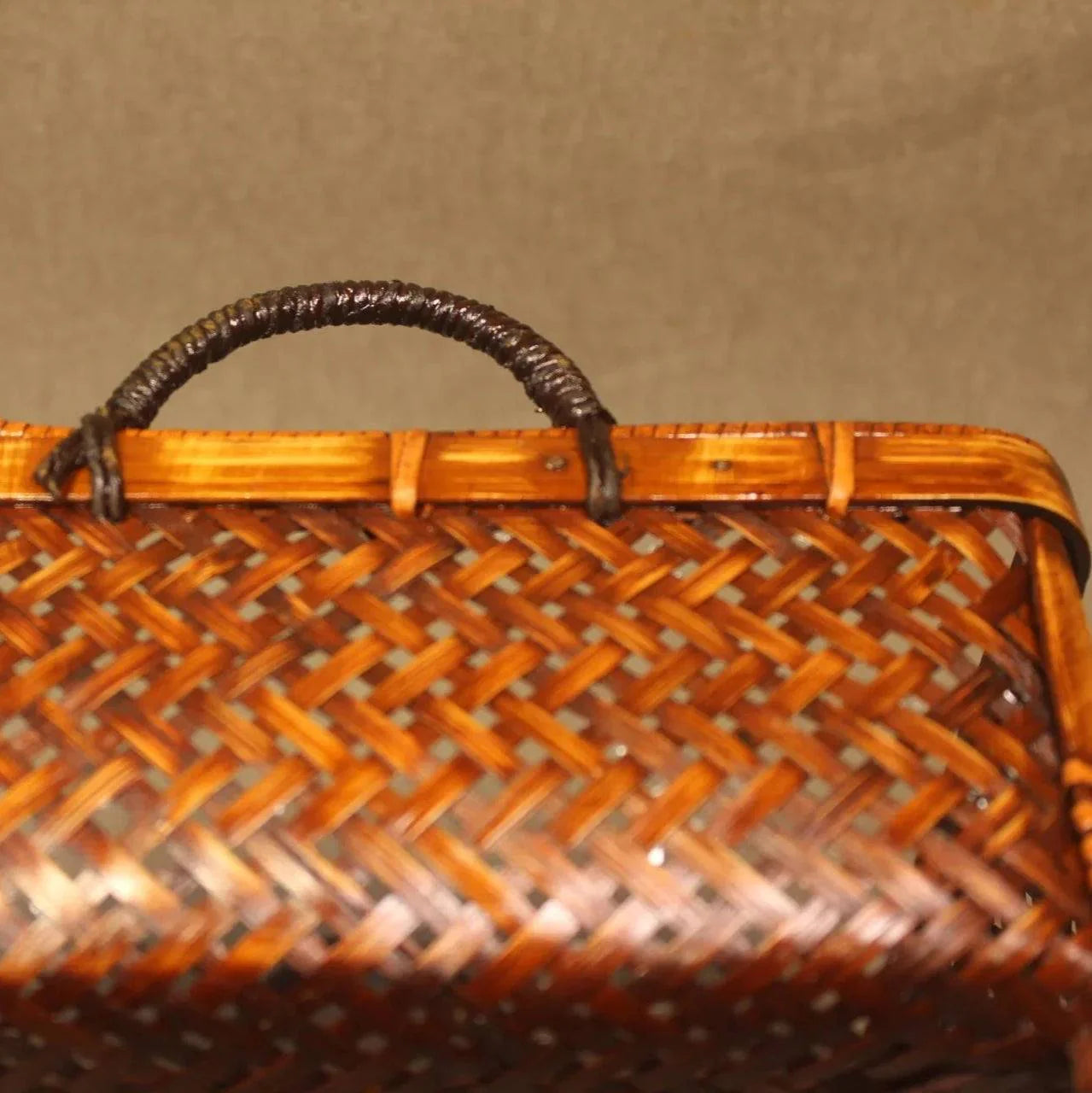 Handwoven Bamboo Basket - Bread, Fruit, Tea Set, Gift Box