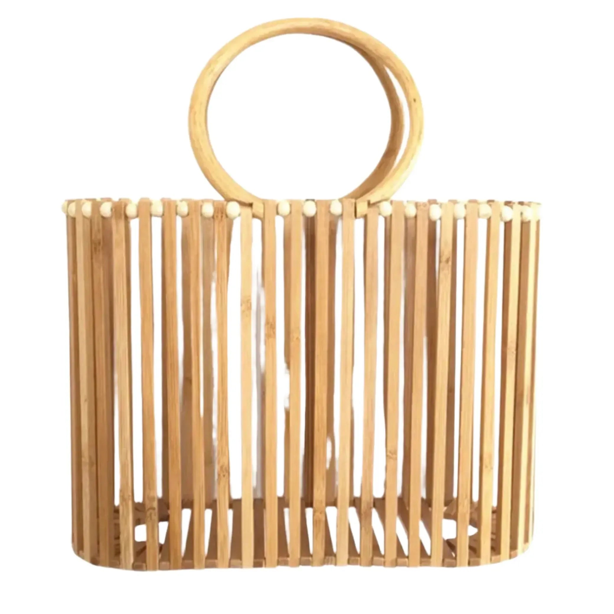 Eco-Friendly Bamboo Handbag