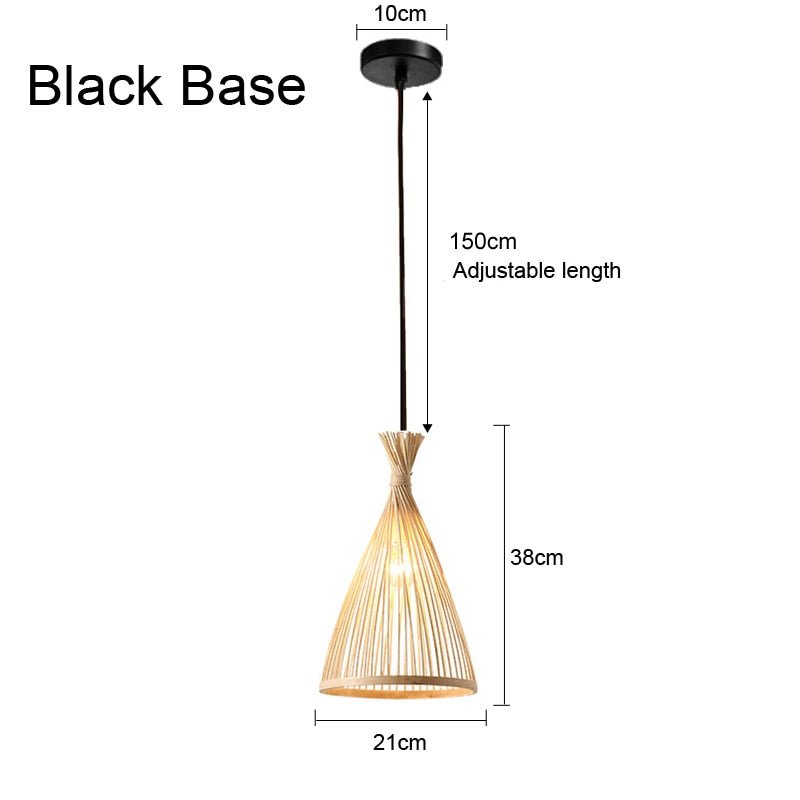 Handmade Natural Bamboo Chandelier