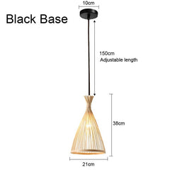 Handmade Natural Bamboo Chandelier