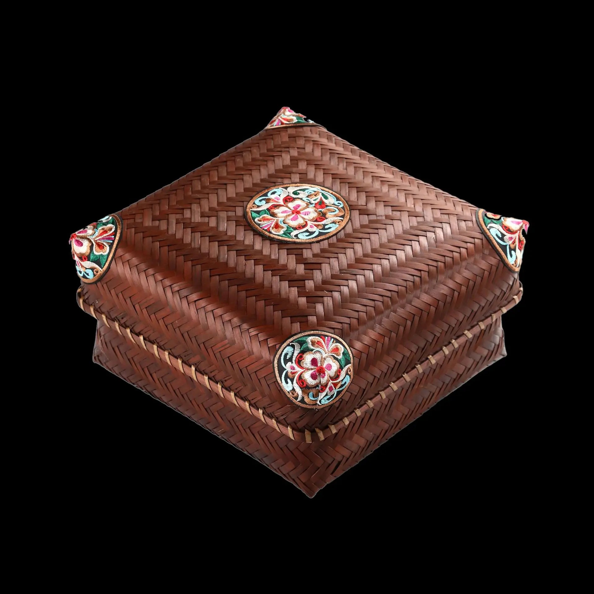 Elegance Handwoven Bamboo Storage Box