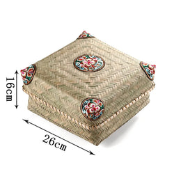 Elegance Handwoven Bamboo Storage Box