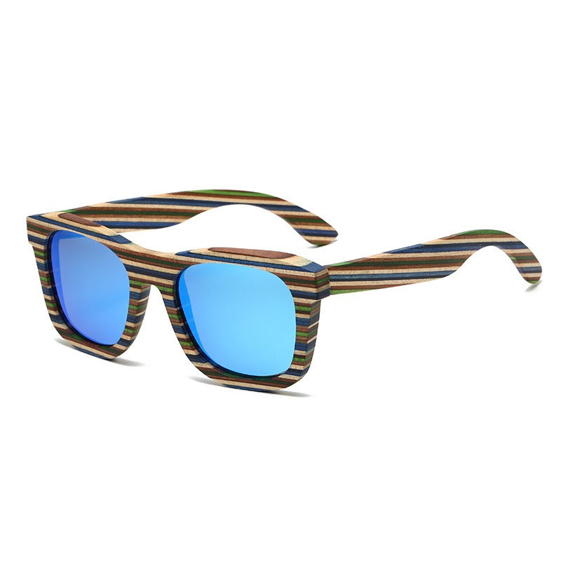Bamboo wooden glasses zebra wooden sunglasses bamboo wooden sunglasses