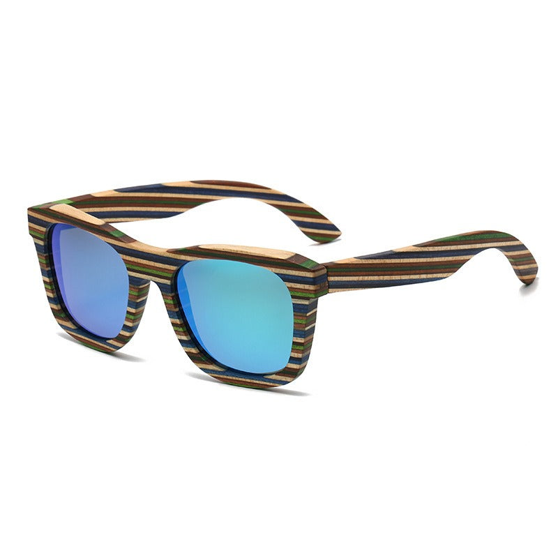 Bamboo wooden glasses zebra wooden sunglasses bamboo wooden sunglasses